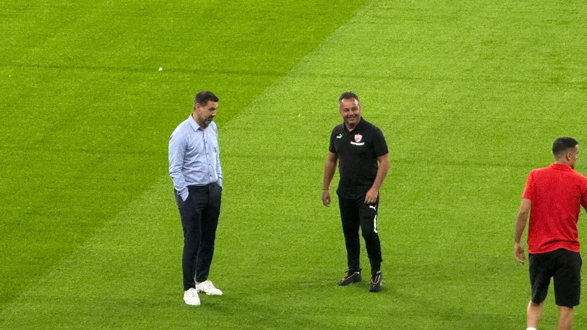 Dinamo - Farul, imagini înaintea partidei de pe Arena Națională