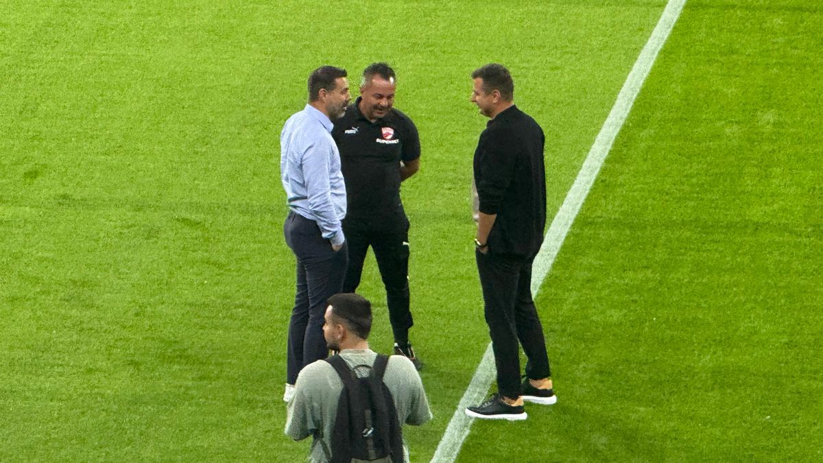 Dinamo - Farul, imagini înaintea partidei de pe Arena Națională