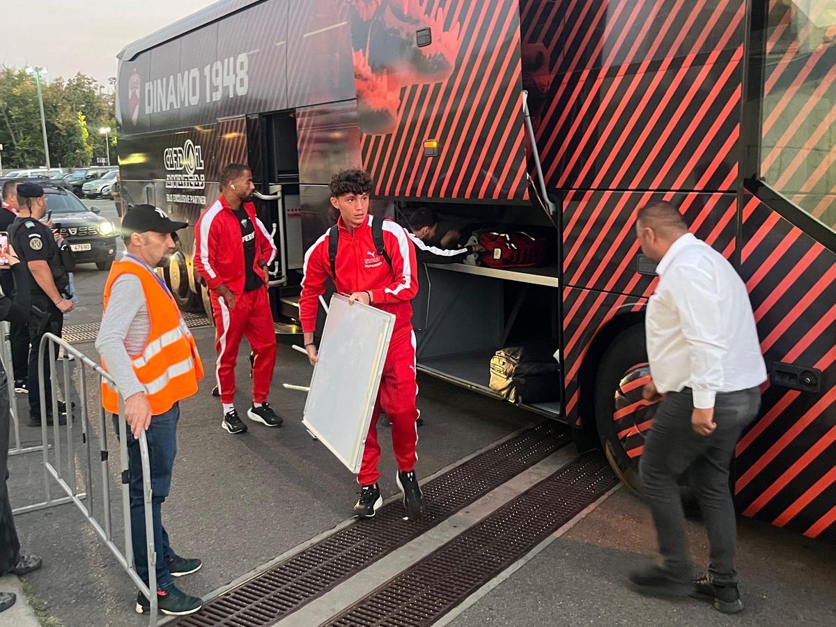 Dinamo - Farul, imagini înaintea partidei de pe Arena Națională