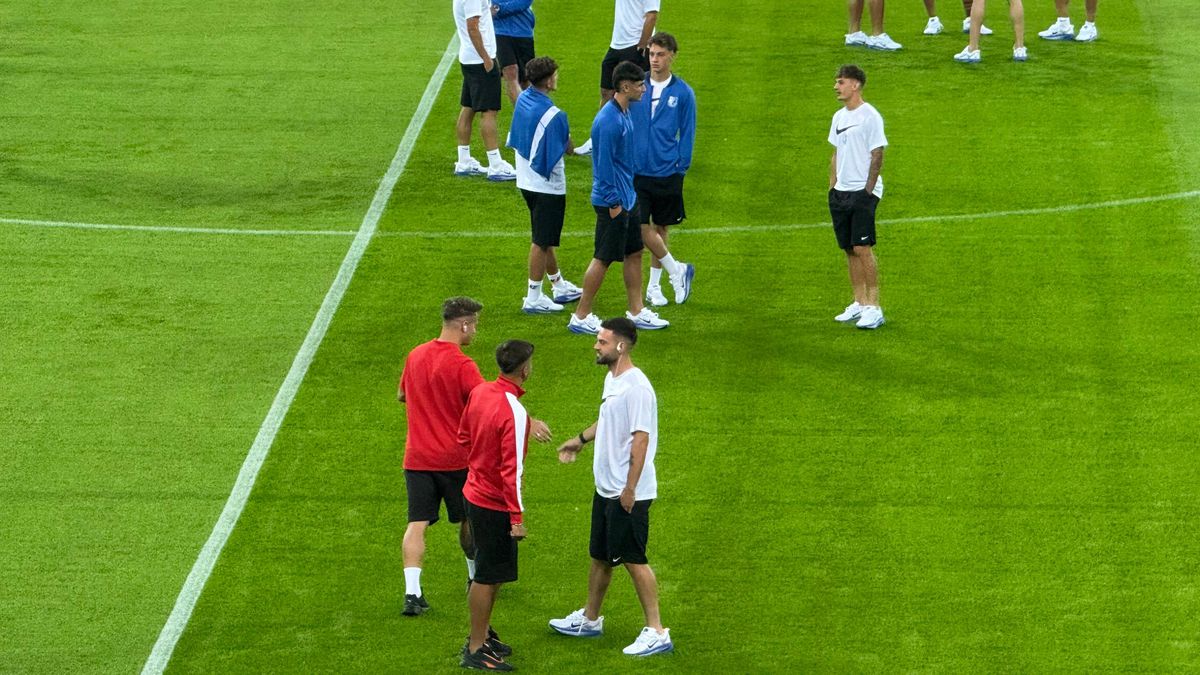 Dinamo - Farul, imagini înaintea partidei de pe Arena Națională