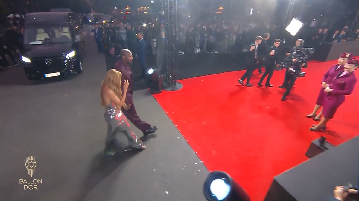 Kate Scott, la gala Balonului de Aur