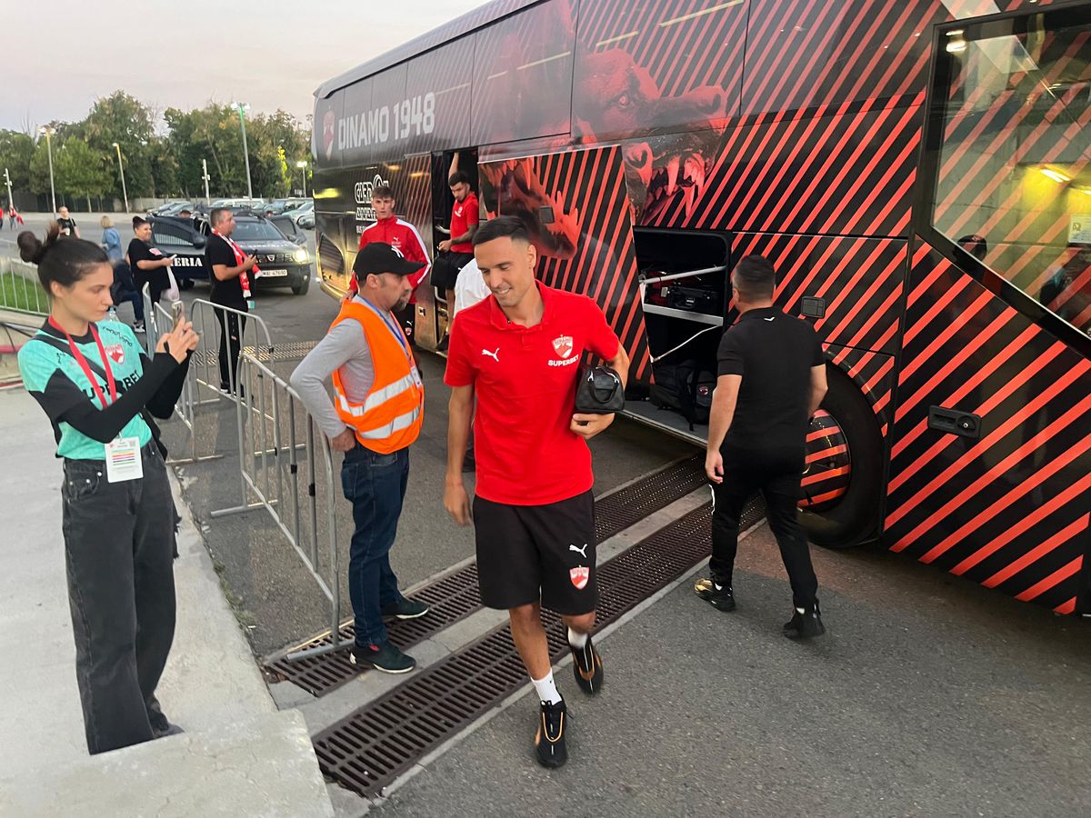 Dinamo - Farul, imagini înaintea partidei de pe Arena Națională