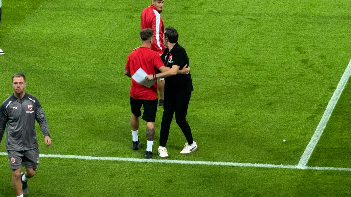 Dinamo - Farul, imagini înaintea partidei de pe Arena Națională