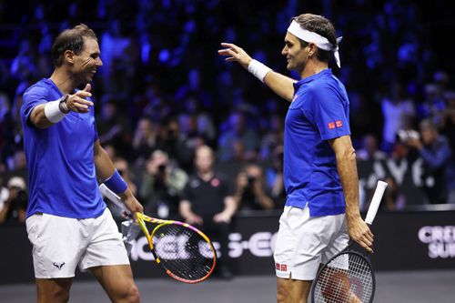 Rafael Nadal și Roger Federer/Foto: Getty Images