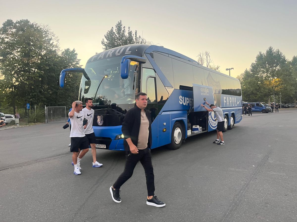 Dinamo - Farul, imagini înaintea partidei de pe Arena Națională