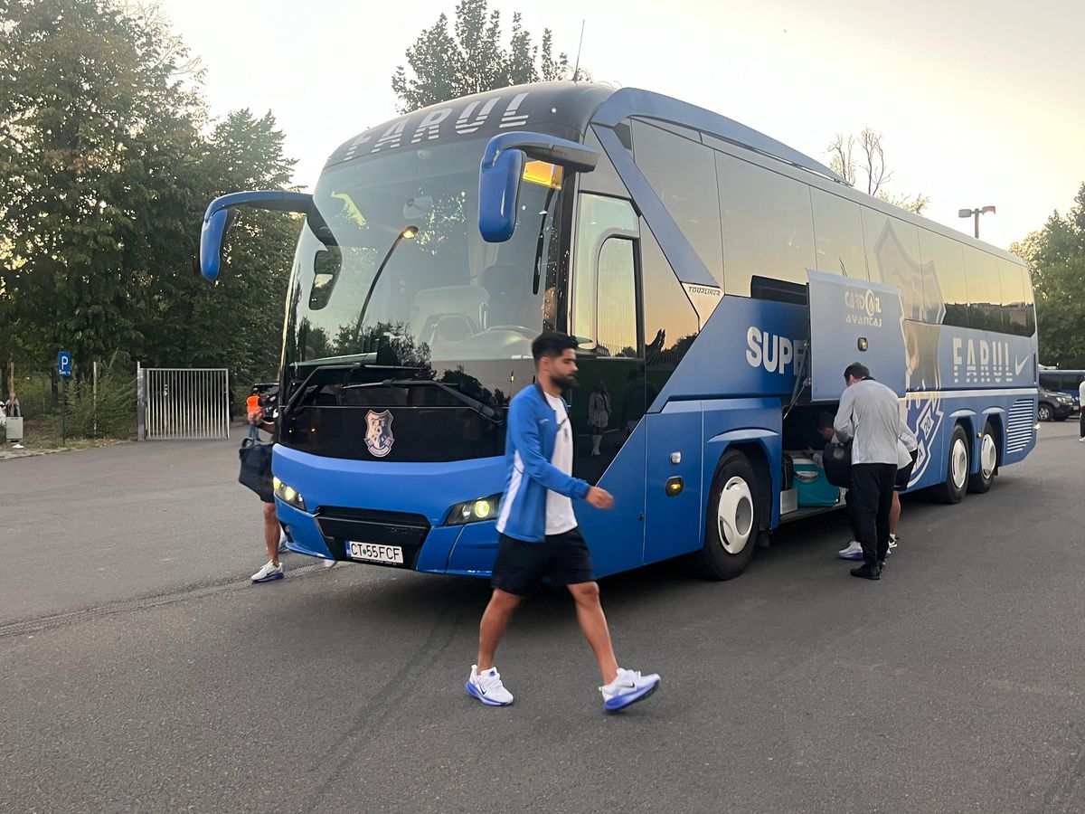 Dinamo - Farul, imagini înaintea partidei de pe Arena Națională