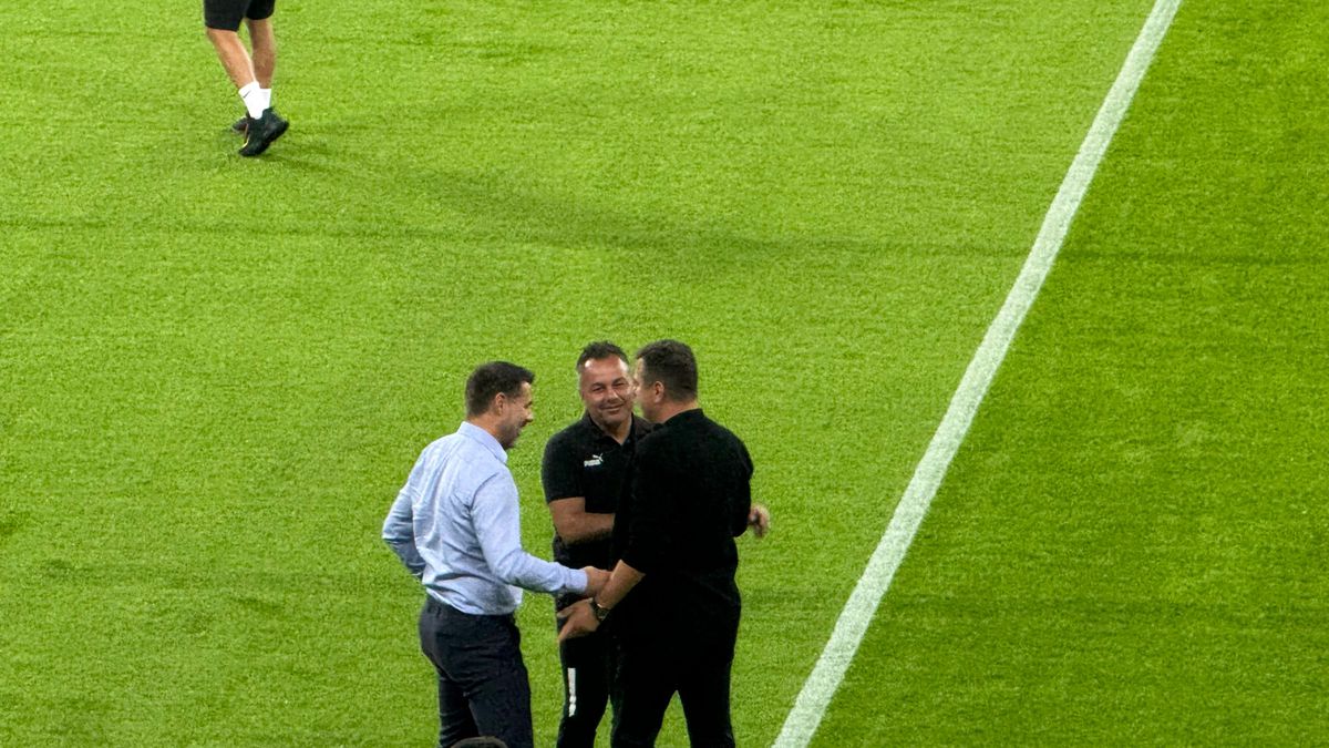 Dinamo - Farul, imagini înaintea partidei de pe Arena Națională