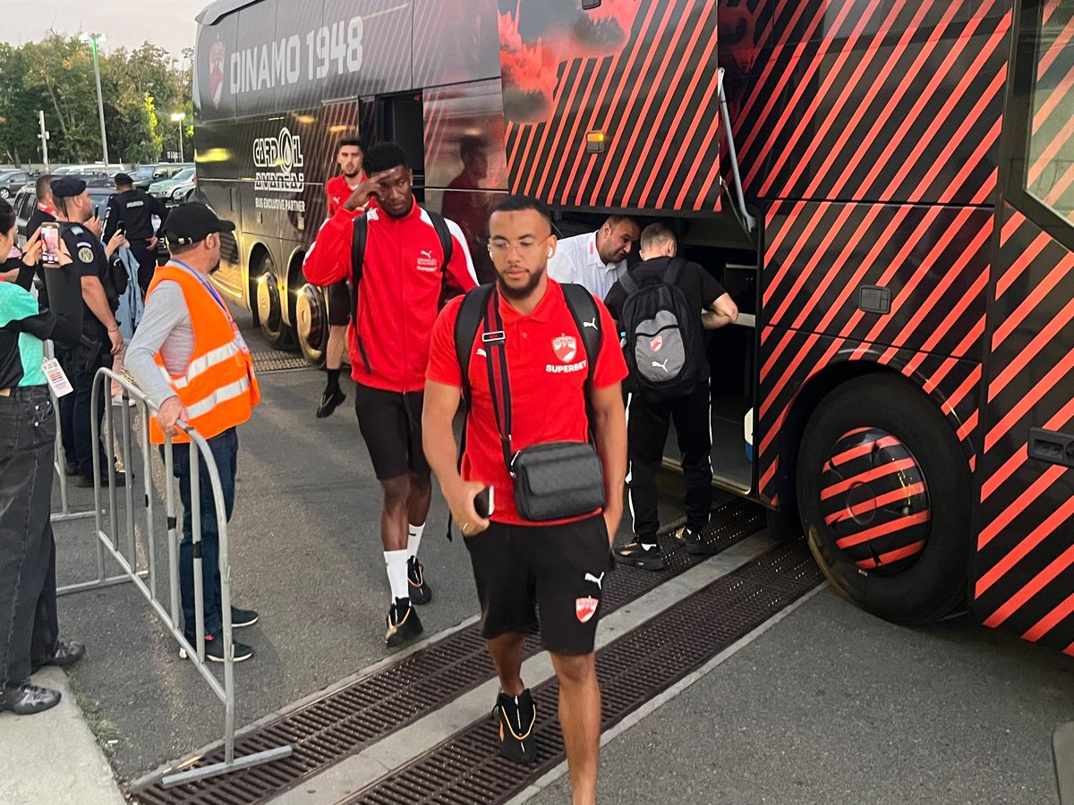 Dinamo - Farul, imagini înaintea partidei de pe Arena Națională