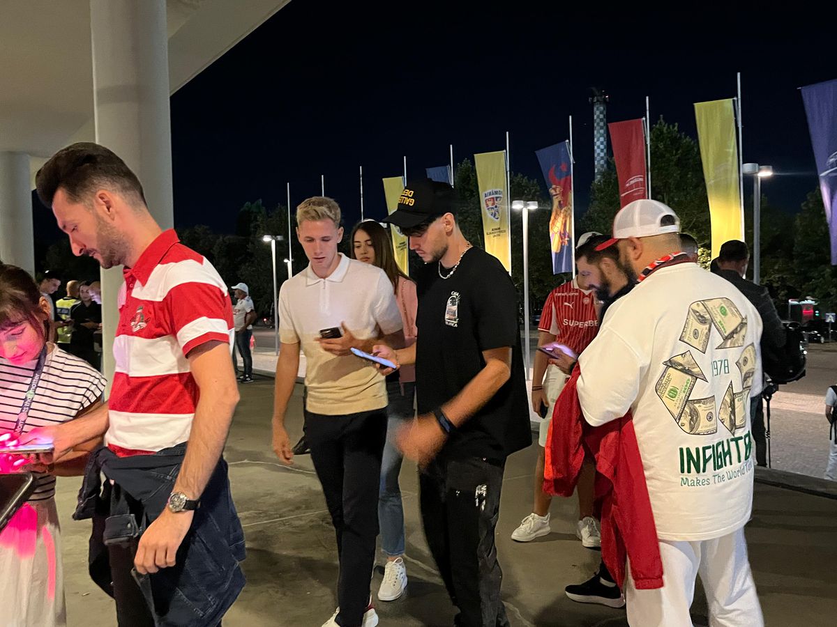 Dinamo - Farul, imagini înaintea partidei de pe Arena Națională