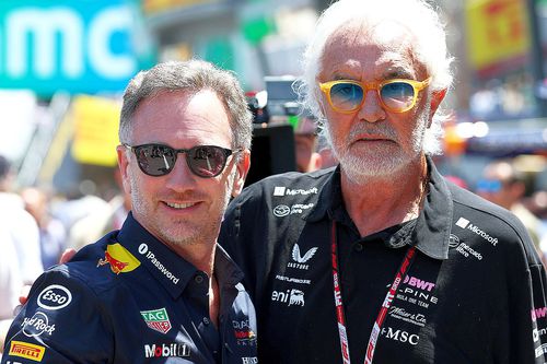 Christian Horner, în stânga // foto: Guliver/gettyimages