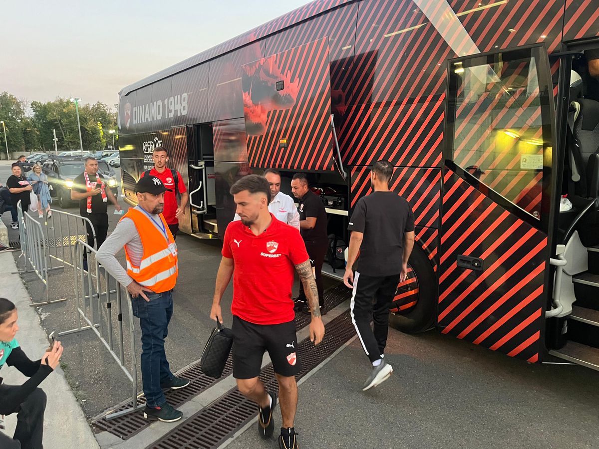 Dinamo - Farul, imagini înaintea partidei de pe Arena Națională