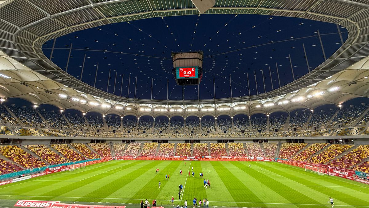 Dinamo - Farul, imagini înaintea partidei de pe Arena Națională