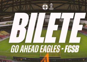 S-au pus în vânzarea biletele pentru fanii FCSB la meciul cu  Go Ahead Eagles » Nu s-au menționat prețurile!