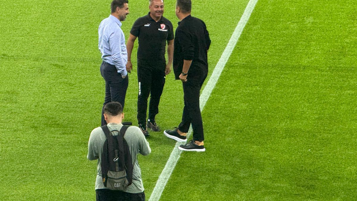 Dinamo - Farul, imagini înaintea partidei de pe Arena Națională