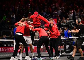 Echipa Lumii, triumfătoare pentru a 3-a oară în Laver Cup, după o nouă prestație excelentă a lui Taylor Fritz: „Vom deschide niște șampanii în vestiar”