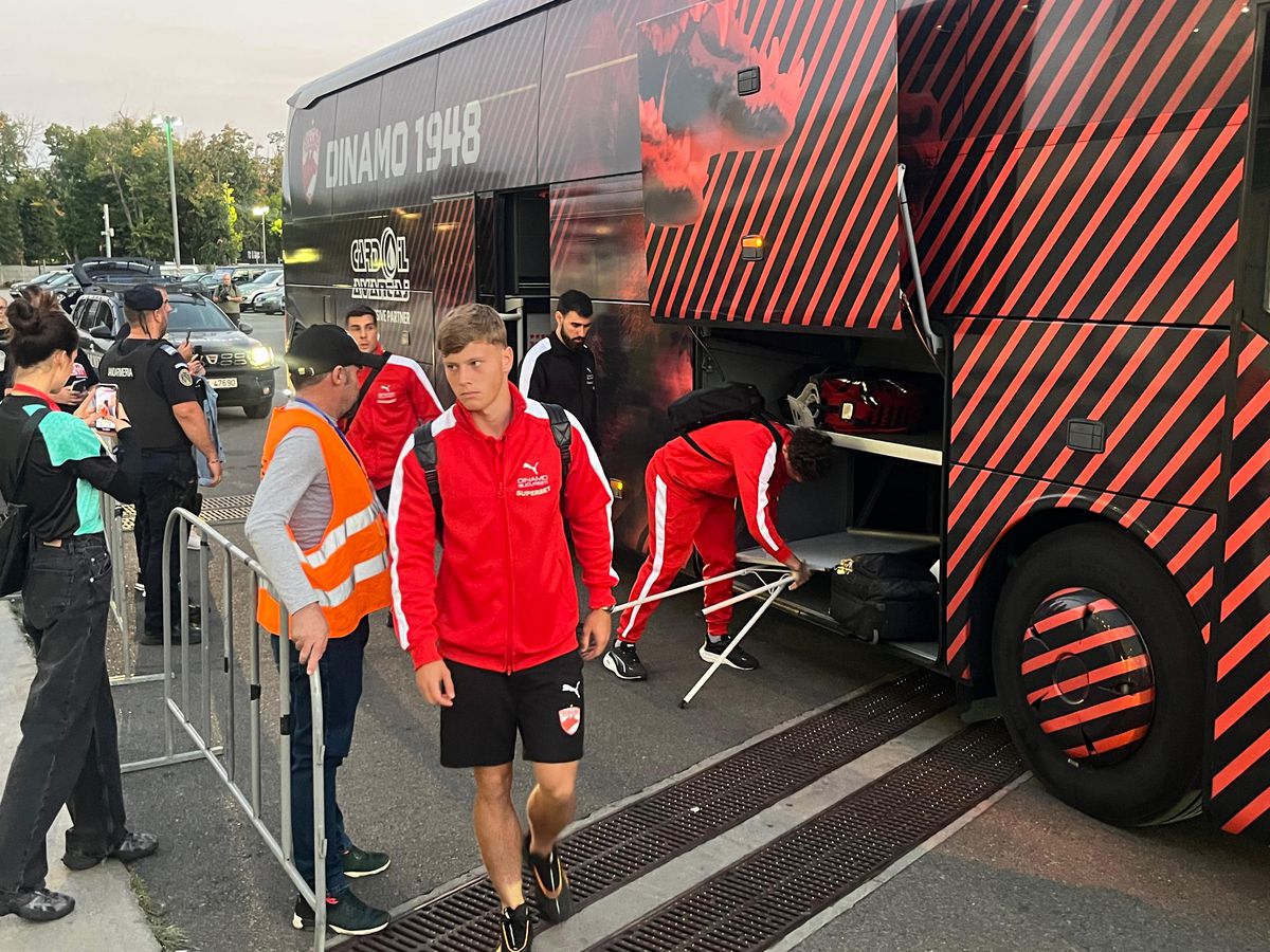 Dinamo - Farul, imagini înaintea partidei de pe Arena Națională