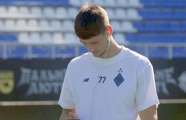 Deziluzie pentru Vladislav Blănuță la ultimul meci pentru Dinamo Kiev