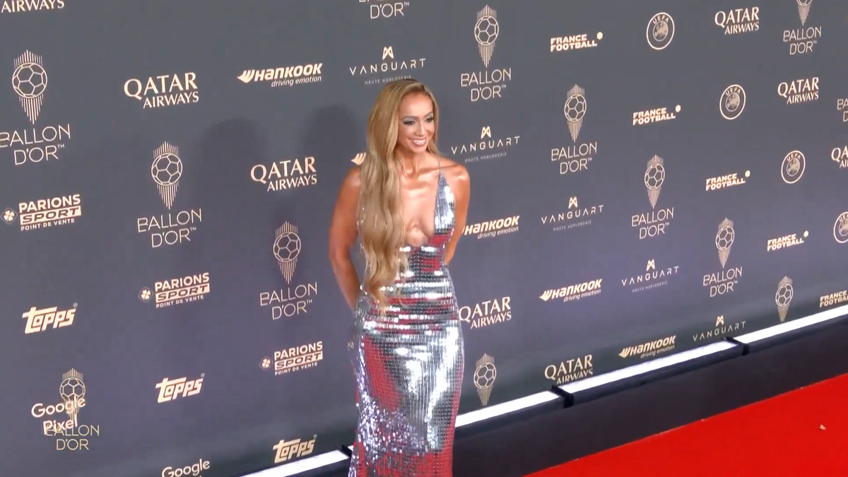 Kate Scott, la gala Balonului de Aur