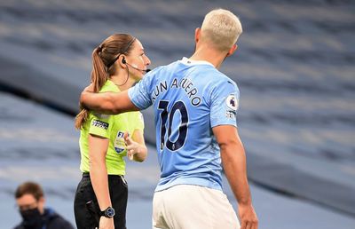 S-a decis! Ce se întâmplă cu Sergio Aguero, după incidentul cu arbitra din Manchester City - Arsenal