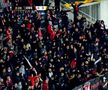 ȚSKA Sofia - CFR Cluj, fără măsuri de distanțare! Fanii s-au înghesuit, fără măști, în tribunele arenei „Vasil Lesvki”