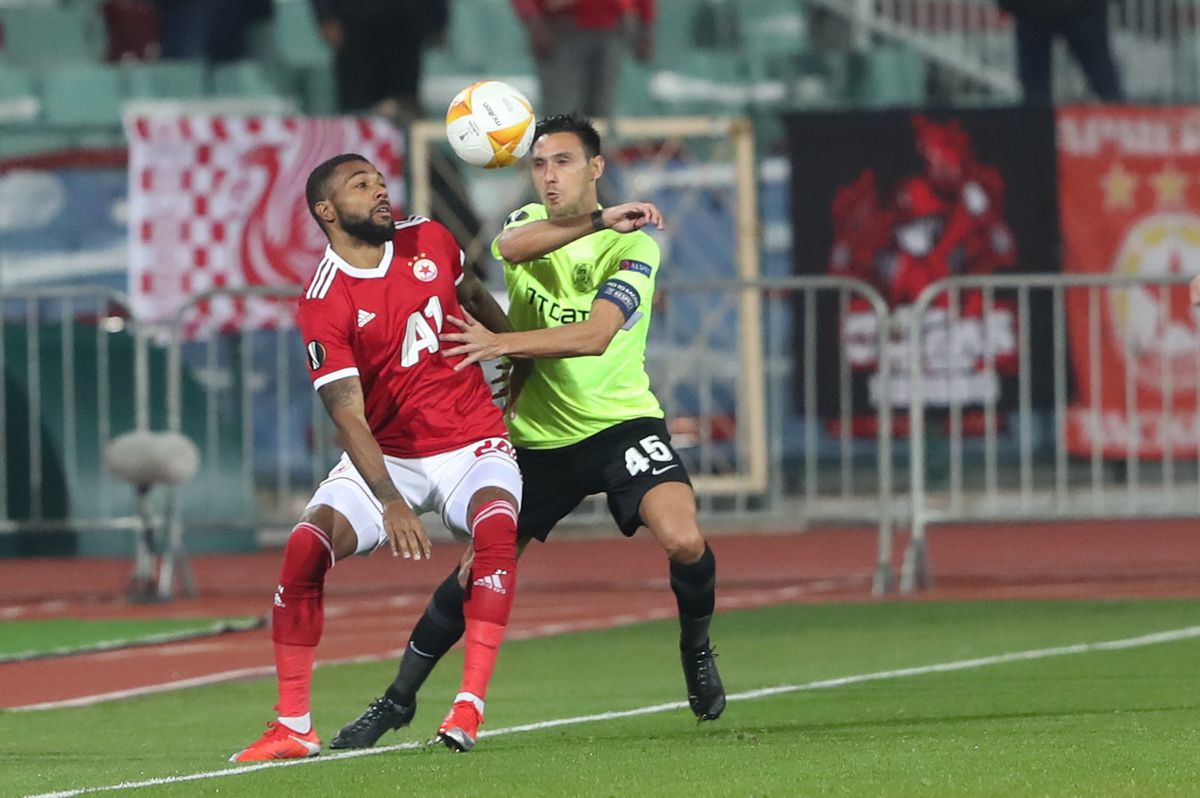 ȚSKA Sofia - CFR Cluj 0-2. VIDEO Dan Petrescu jubilează: „A fost o victorie mare! În campionatul românesc nu avem așa adversari”