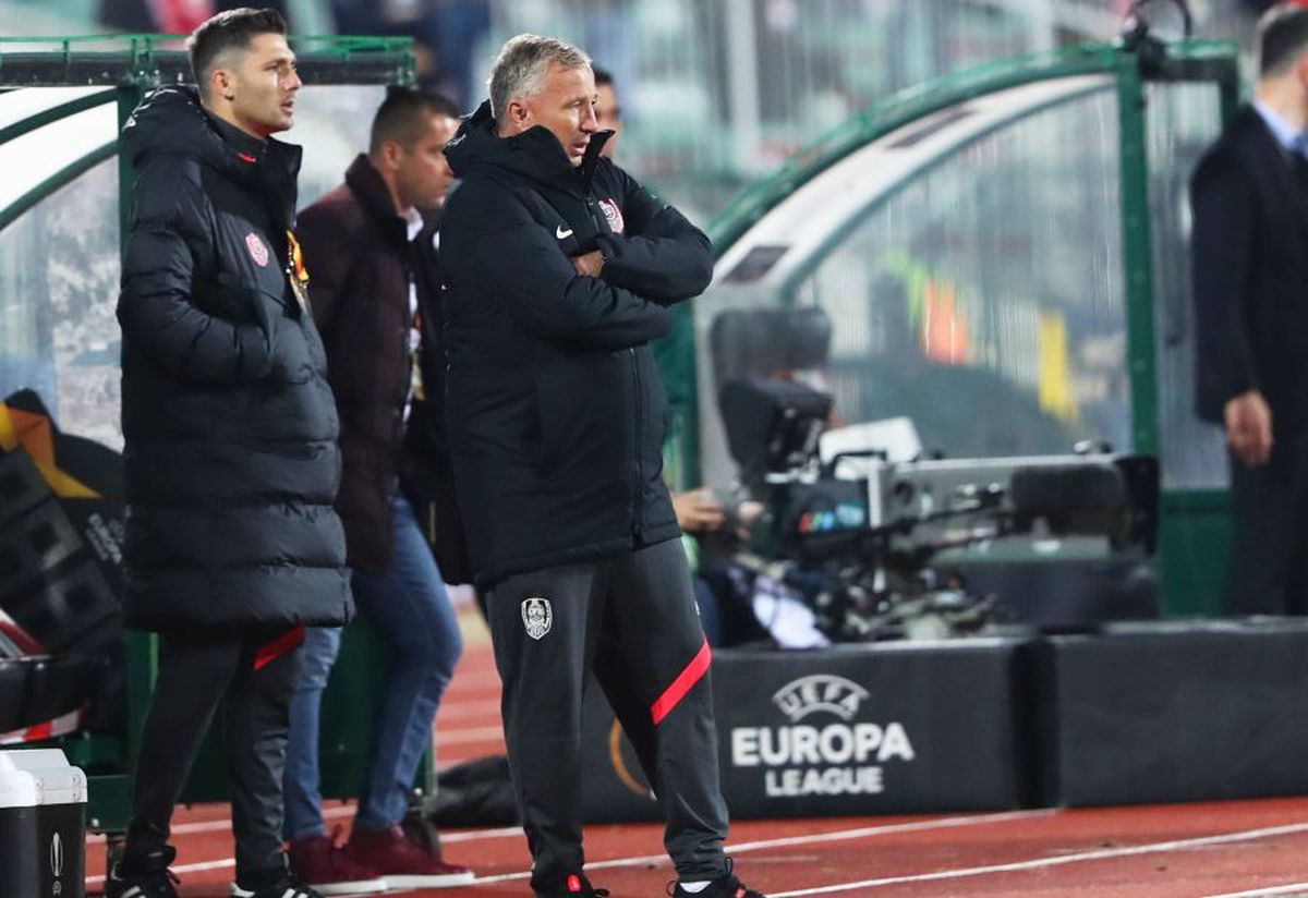 ȚSKA Sofia - CFR Cluj 0-2. VIDEO Dan Petrescu a atins două subiecte sensibile: „În Europa nici nu mă bagă în seamă arbitrii! La noi vor să devină celebri” + Postul unde cere urgent întăriri