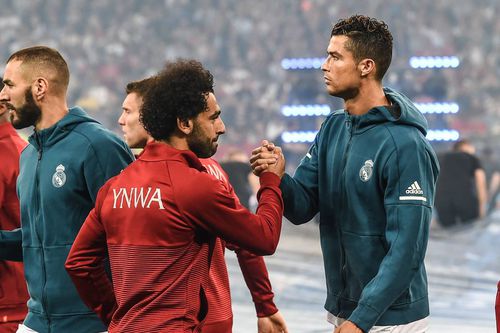 Jurgen Klopp este de părere că Mohamed Salah și Cristiano Ronaldo nu ar trebui comparați, foto: Imago