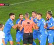 În minutul 15 al meciului dintre Chindia și Universitatea Craiova, oltenii au obținut un penalty greu de justificat pe baza reluărilor TV.