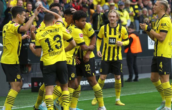 Borussia Dortmund s-a dezlănțuit în Bundesliga: cinci goluri în meciul de azi + Nici Bayern Munchen n-a avut emoții