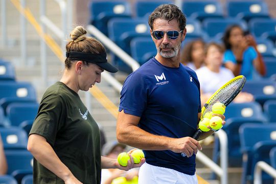 Simona Halep și Patrick Mouratoglou // FOTO: Imago
