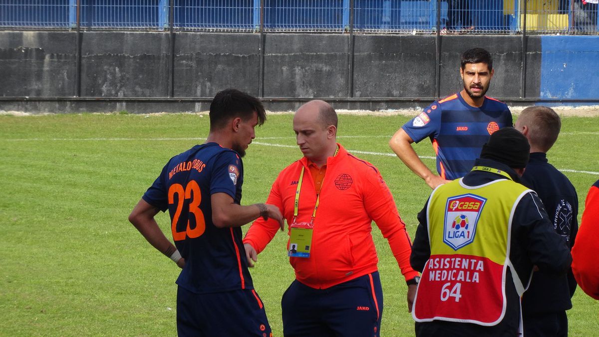 FOTO Metalogobus - Dinamo, 3 detalii, accidentări, sânge, ambulanța pe teren 22.11.2022