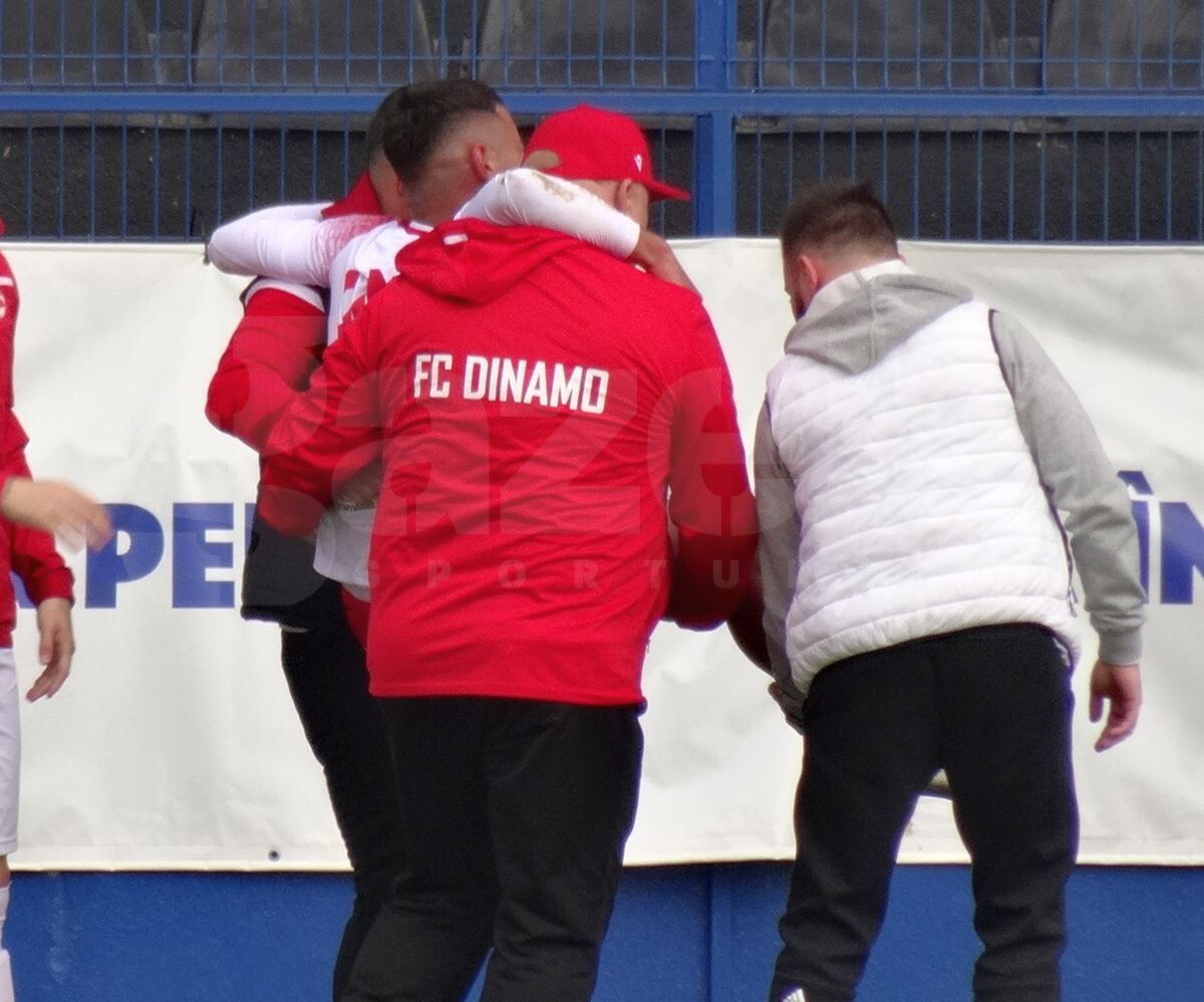 FOTO Metaloglobus - Dinamo, accidentare Bordușanu 22.10.2022