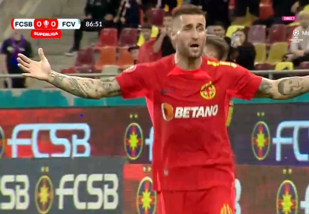 Fază henț FCSB - FC Voluntari