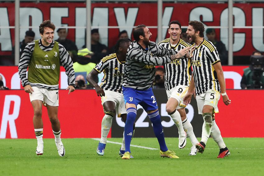 Juventus a câștigat derby-ul rundei cu numărul 9 din Serie, 1-0 chiar pe terenul lui AC Milan. „Bătrâna doamnă” urcă pe locul 3, la doar două puncte în spatele liderului Inter.