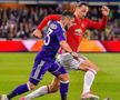 Nicolae Stanciu și Zlatan Ibrahimovic, în Anderlecht - Manchster United // FOTO: Instagram