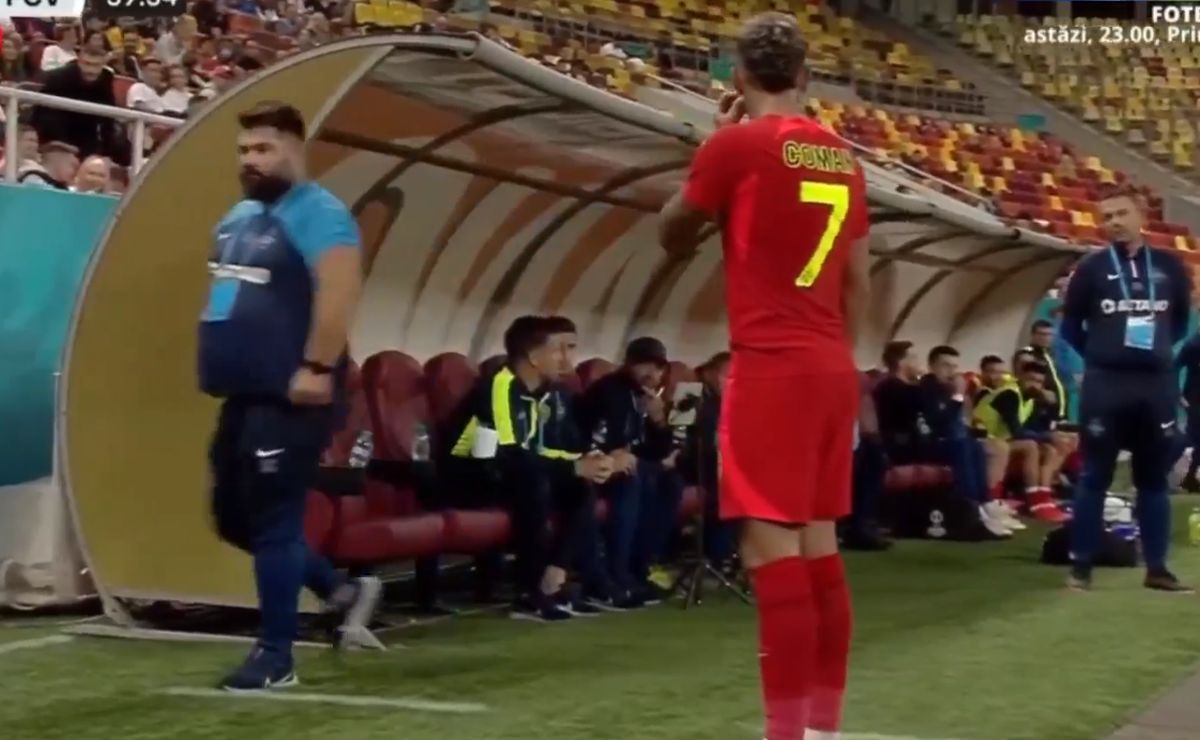 De ce a fost înlocuit Florinel Coman în prima repriză din FCSB - FC Voluntari