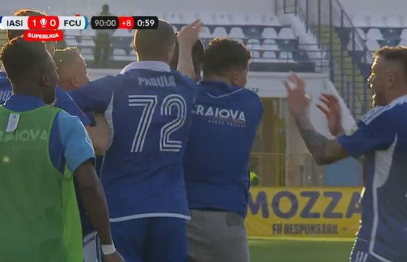 FCU Craiova, remiză in-extremis la Iași » Meci al premierelor: debut pentru Costantino și primul gol marcat de Ibrahim în Superligă! Clasamentul ACUM