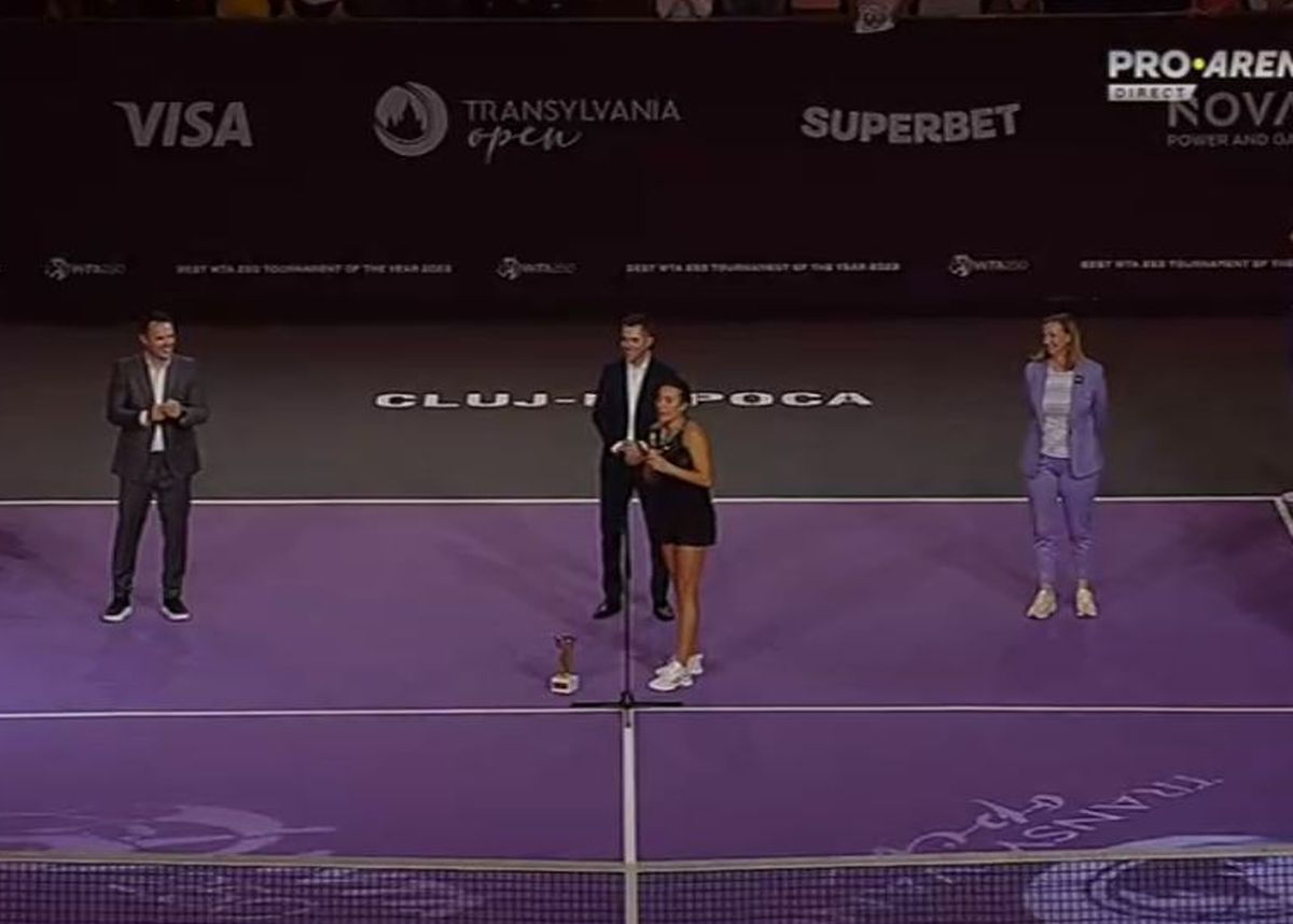 Gabriela Ruse, în lacrimi după finala pierdută la Transylvania Open