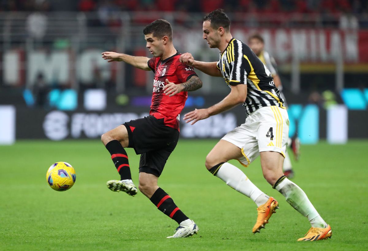 Juventus s-a impus pe San Siro și intră puternic în lupta la titlu! AC Milan, răpusă de fostul jucător