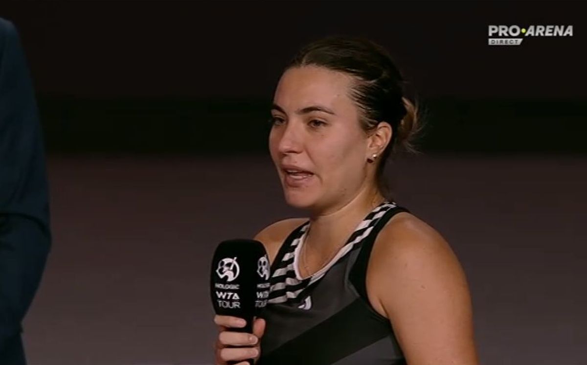 Gabriela Ruse, în lacrimi după finala pierdută la Transylvania Open: „Înfrângerile sunt cele mai importante lecții”