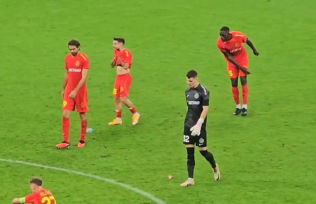 Prăbușiți! Cum au reacționat jucătorii de la FCSB, imediat după egalul cu Voluntari + gestul făcut de Dawa în direcția lui Băluță