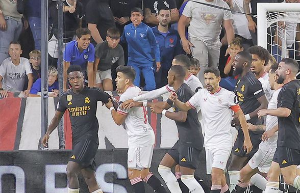 Vinicius, din nou victima rasismului » FC Sevilla l-a identificat și predat poliției pe agresor + Mesajul jucătorului de la Real Madrid