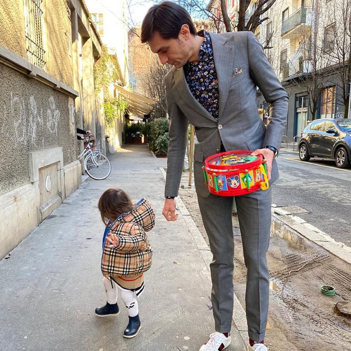 Ciprian Tătăruşanu, printre cei mai bine îmbrăcaţi fotbaliști români. Foto: Instagram