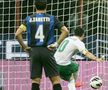 Nicolae Stanciu și Javier Zanetti, în Inter - FC Vaslui  // FOTO: Instagram