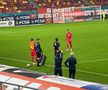 De ce a fost înlocuit Florinel Coman în prima repriză din FCSB - FC Voluntari