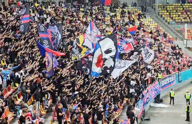 Chipciu, eroul fanilor lui FCSB: salutat la scenă deschisă în meciul cu Voluntari