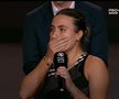 Gabriela Ruse, în lacrimi după finala pierdută la Transylvania Open / FOTO: capturi TV @Pro Arena