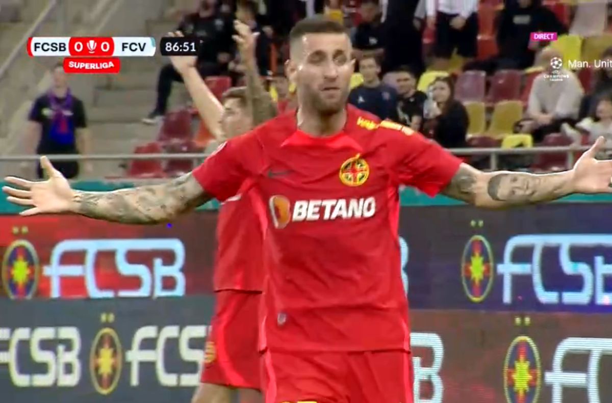 Fază henț FCSB - FC Voluntari