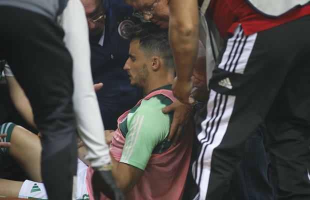 Olympiakos - Panathinaikos, întrerupt definitiv » Haosul a fost declanșat imediat după golul de 1-1