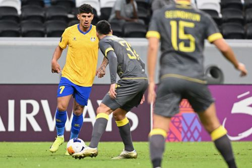 Florinel Coman, în Al Gharafa - Al Wasl/ foto X @Al Gharafa